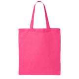 Medium Q-Tees 100% Cotton Canvas Tote Bag