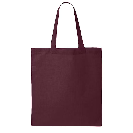 Medium Q-Tees 100% Cotton Canvas Tote Bag