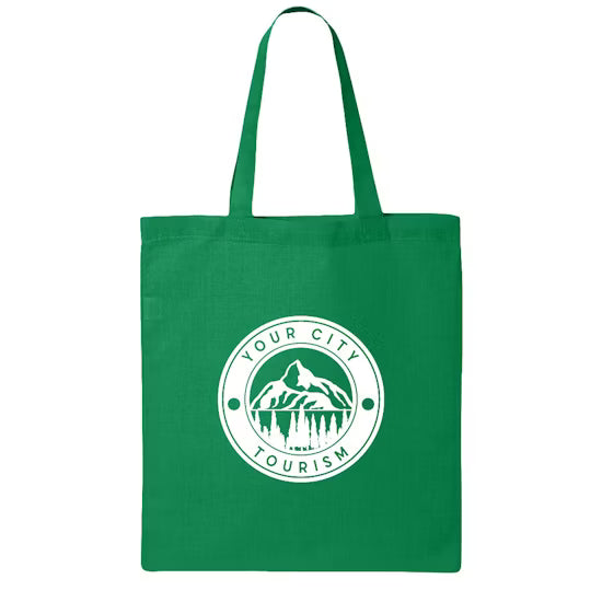 Medium Q-Tees 100% Cotton Canvas Tote Bag