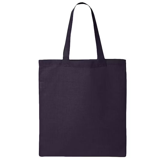 Medium Q-Tees 100% Cotton Canvas Tote Bag