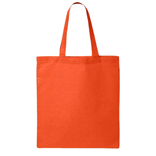 Medium Q-Tees 100% Cotton Canvas Tote Bag