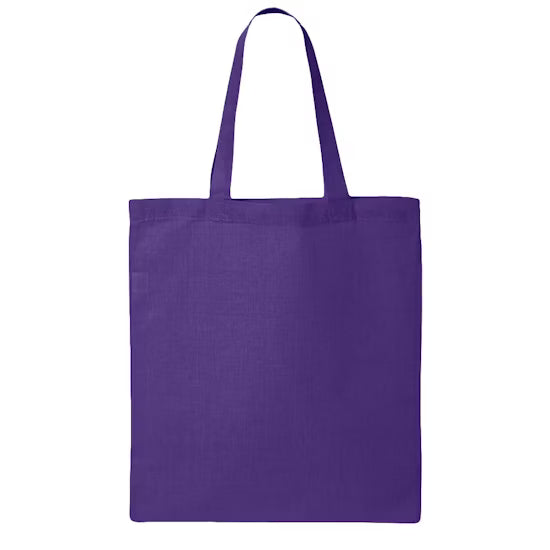 Medium Q-Tees 100% Cotton Canvas Tote Bag