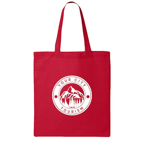 Medium Q-Tees 100% Cotton Canvas Tote Bag