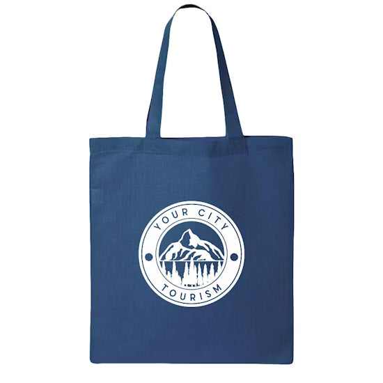 Medium Q-Tees 100% Cotton Canvas Tote Bag