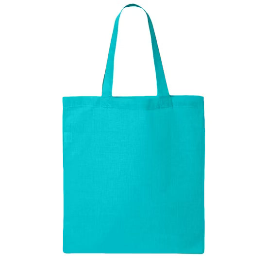 Medium Q-Tees 100% Cotton Canvas Tote Bag