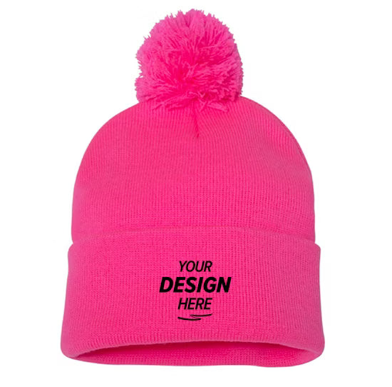 Sportsman Pom-Pom Knit Beanie