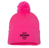 Sportsman Pom-Pom Knit Beanie