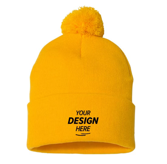 Sportsman Pom-Pom Knit Beanie