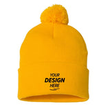 Sportsman Pom-Pom Knit Beanie