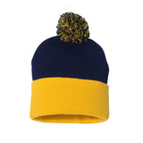 Sportsman Pom-Pom Knit Beanie