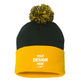 Sportsman Pom-Pom Knit Beanie