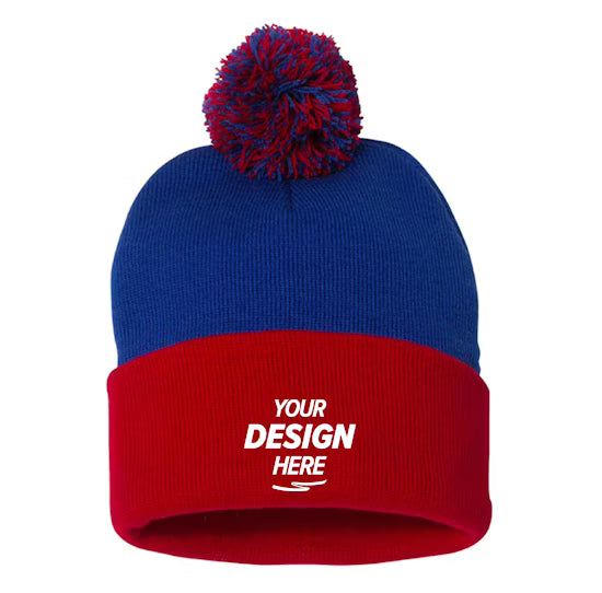 Sportsman Pom-Pom Knit Beanie