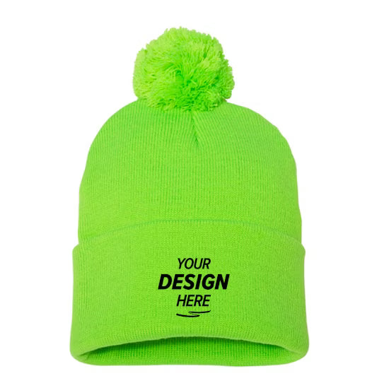 Sportsman Pom-Pom Knit Beanie