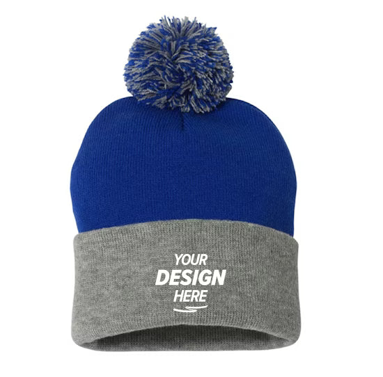 Sportsman Pom-Pom Knit Beanie