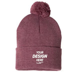 Sportsman Pom-Pom Knit Beanie