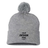 Sportsman Pom-Pom Knit Beanie