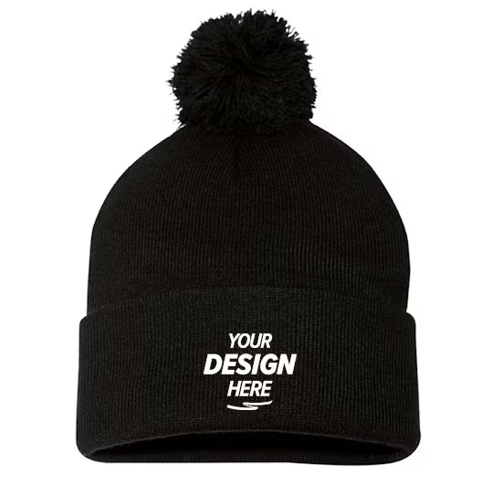 Sportsman Pom-Pom Knit Beanie