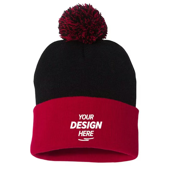 Sportsman Pom-Pom Knit Beanie