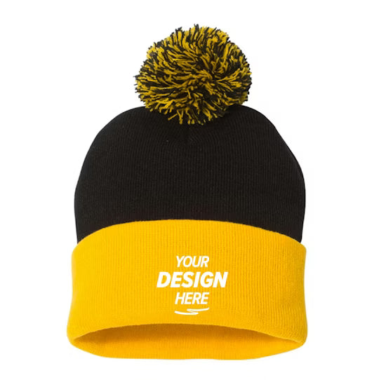 Sportsman Pom-Pom Knit Beanie