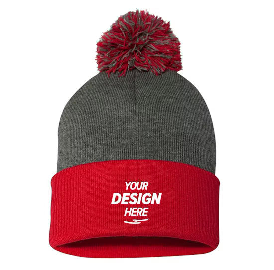 Sportsman Pom-Pom Knit Beanie