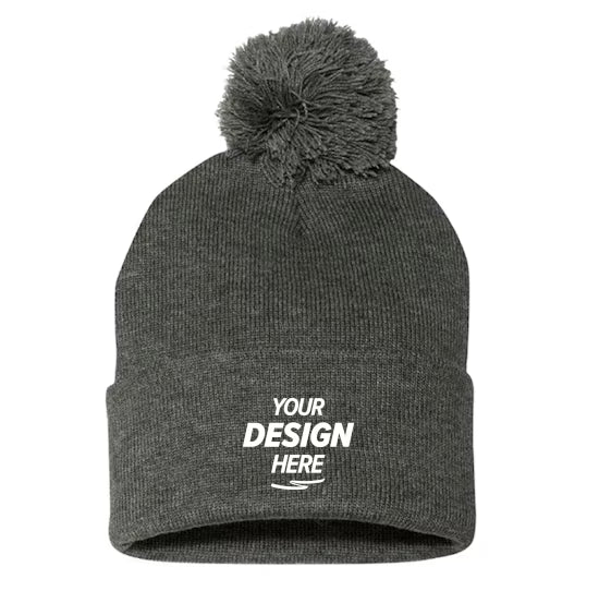 Sportsman Pom-Pom Knit Beanie