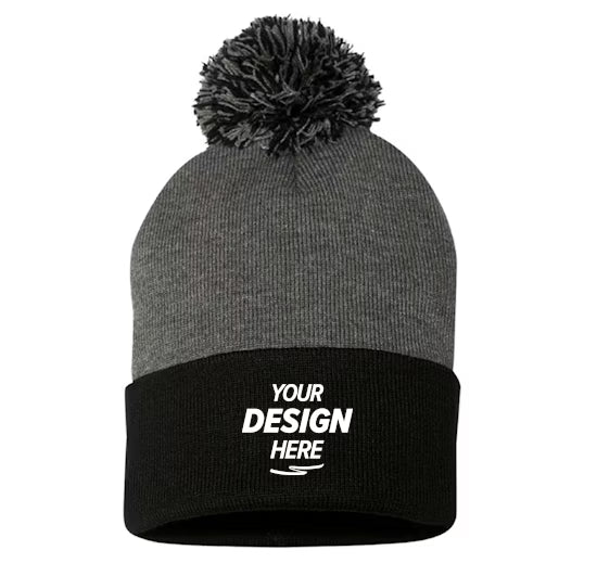 Sportsman Pom-Pom Knit Beanie