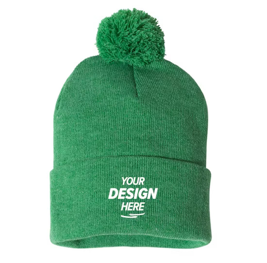 Sportsman Pom-Pom Knit Beanie