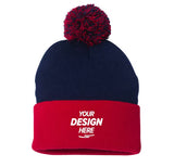 Sportsman Pom-Pom Knit Beanie