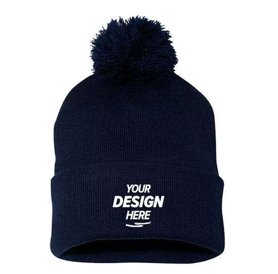 Sportsman Pom-Pom Knit Beanie
