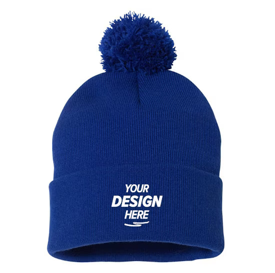 Sportsman Pom-Pom Knit Beanie