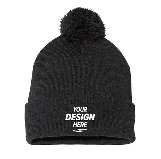 Sportsman Pom-Pom Knit Beanie