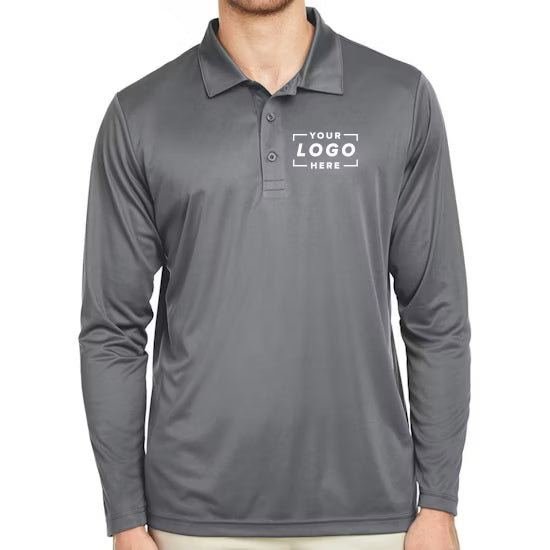 Team 365 Zone Performance Long Sleeve Polo